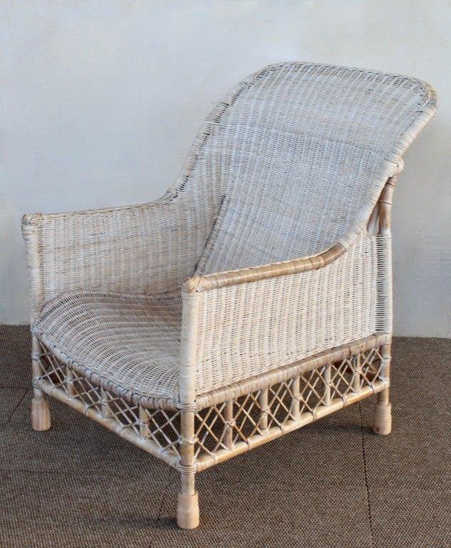 White Washed Gin & Tonic Chair